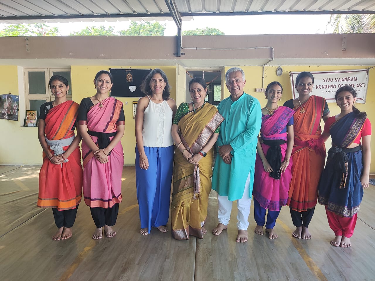 Group photo during Chennai dance intensive