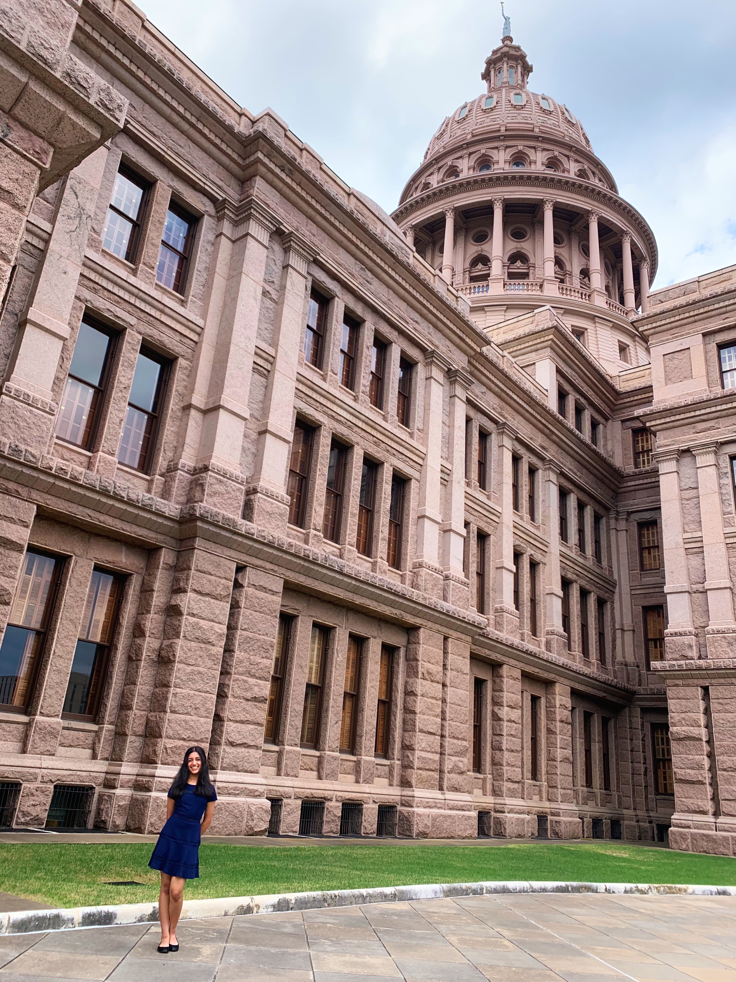 Aarushi Lakhi at the Texas Capitol