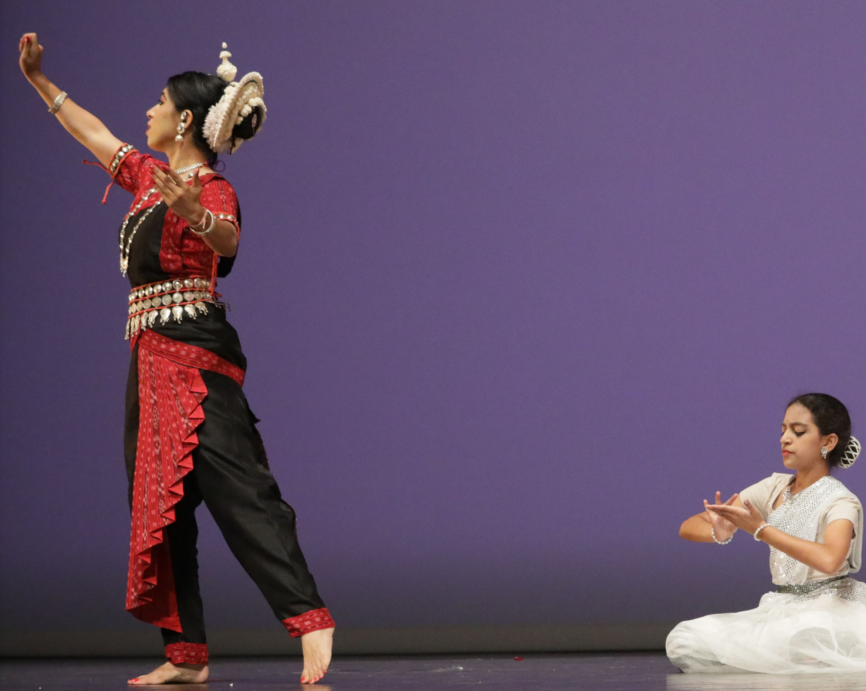 Aarushi studying in Silambam Houston's production Kavya
